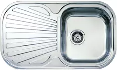 Кухонная мойка Teka Stylo 1B 1D декоративная сталь 10107039