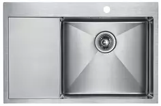 Кухонная мойка Paulmark Elde нержавеющая сталь PM807851-BSR