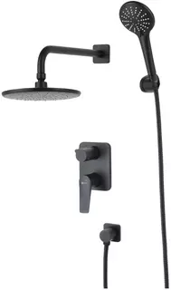 Душевой комплект 226 мм Lemark Bronx LM3729BL