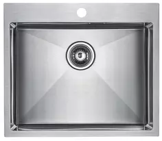 Кухонная мойка Paulmark Isar нержавеющая сталь PM805951-BS