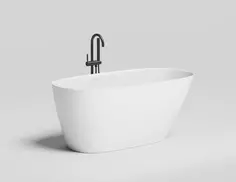 Ванна из литьевого мрамора 150x75 см Salini S-Sense Sofia 102518G