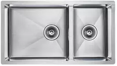 Кухонная мойка Paulmark Axel нержавеющая сталь PM227844-BS
