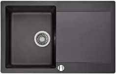 Кухонная мойка Teka Clivo 45 B-TQ черный металлик 40148000