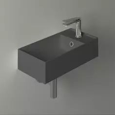 Раковина 50x27 см Simas Agile AG50 antracite matt*1