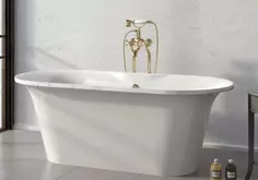 Ванна из литьевого мрамора 174x80 см Astra-Form Монако 01010030