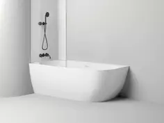 Ванна из литьевого мрамора 170x85 см Salini S-Stone Sofia Corner L 102525M