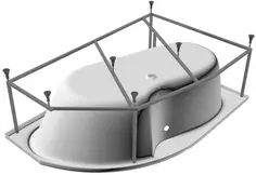 Каркас для ванны 170x105 Relisan Sofi GL000010080