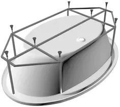 Каркас для ванны 194x100 Vayer Beta GL000007022