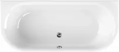 Акриловая ванна 180x80 см Cezares Metauro METAURO-wall-180-80-40-W37