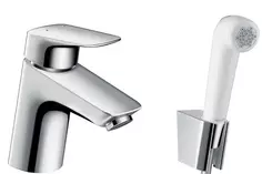 Смеситель для раковины с гигиеническим душем Hansgrohe Logis 71290000