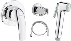 Гигиенический душ Grohe BauCurve 123072 со смесителем, хром