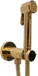Гигиенический душ Bossini Paloma Brass E37005B.021 со смесителем, золотой