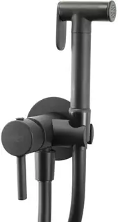 Гигиенический душ Webert Sax Evolution SE870303560 со смесителем, черный матовый