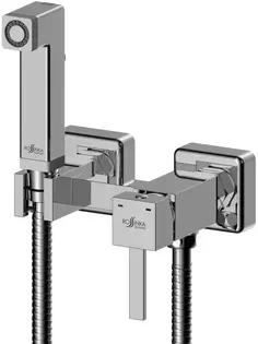 Гигиенический душ Rossinka X X25-54 со смесителем, хром