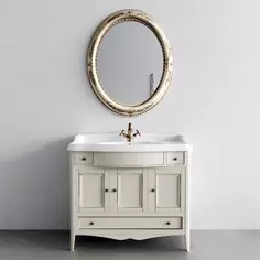 Тумба с раковиной vintage 105 см Tiffany World Veronica Nuova VER6105V+AR874BI*1KOMPLEKT