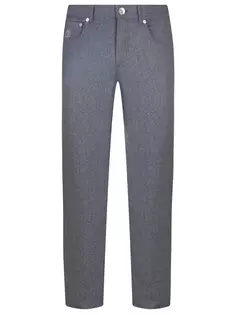 Брюки шерстяные Brunello Cucinelli