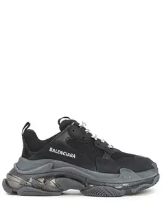 Кроссовки комбинированные Triple S Balenciaga
