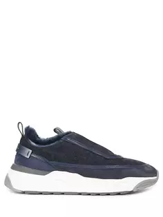 Кроссовки комбинированные на меху Santoni