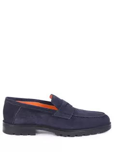 Лоферы замшевые Santoni