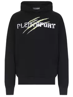 Худи хлопковое Plein Sport