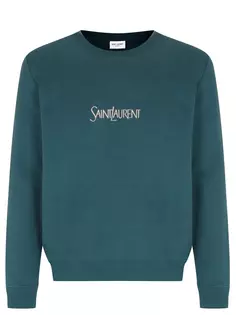 Толстовка хлопковая Saint Laurent