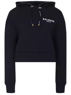 Худи хлопковое Balmain