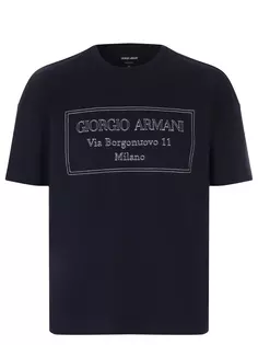 Футболка хлопковая Giorgio Armani