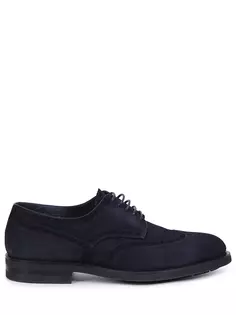 Броги замшевые Santoni