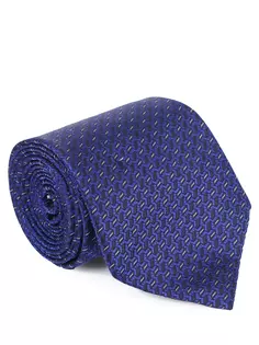 Галстук шелковый с принтом Canali