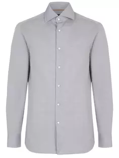 Рубашка Slim Fit хлопковая Boss Camel