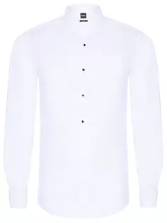 Рубашка Slim Fit хлопковая Boss