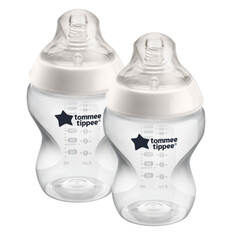 Бутылочки Бутылочка Tommee Tippee для кормления Closer to nature 0+ 260 мл 2 шт.