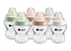 Бутылочки Бутылочка Tommee Tippee для кормления Closer to nature 0+ 260 мл 6 шт.