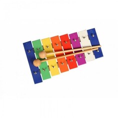 Музыкальные инструменты Музыкальный инструмент Flight Металлофон 8 разноцветных нот