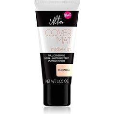 Тональная основа для лица BELL ULTRA COVER MAT MAKE-UP тон 03 матирующая