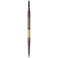 Карандаш для бровей EVELINE MICRO PRECISE BROW PENCIL водостойкий тон 03 dark brown