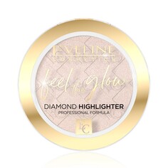 Хайлайтер для лица EVELINE FEEL THE GLOW тон 10 light diamond