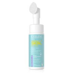 Пилинг-пенка для умывания EVELINE PERFECT SKIN ACNE с микроотшелушивающим эффектом очищающая 150 мл