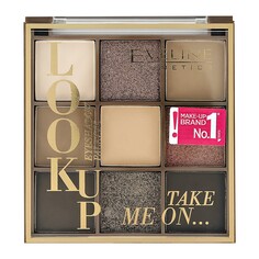 Палетка теней для век EVELINE LOOK UP тон take me on
