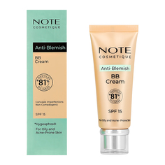 Крем тональный для лица NOTE ANTI-BLEMISH BB CREAM для проблемной кожи тон 03