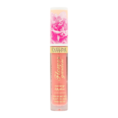 Блеск для губ EVELINE FLOWER GARDEN с гиалуроновой кислотой тон 02 sweet daisy