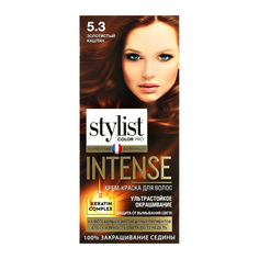 Крем-краска для волос STYLIST COLOR PRO INTENSE тон 5.3 Золотистый каштан