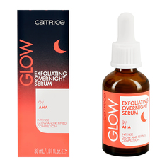 Сыворотка для лица CATRICE GLOW EXFOLIATING OVERNIGHT SERUM отшелушивающая