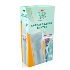 Набор подарочный для женщин, Bic, Click 3 Sensitive, станок д/бритья+2 кассеты+чехол
