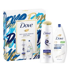 Набор подарочный для женщин, Dove, шампунь 230 мл+ крем-гель для душа 200 мл