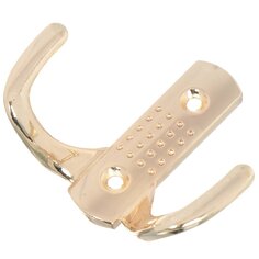 Крючок 2-рожковый перфорированный, Trodos, 04.41.01, 302076, золото