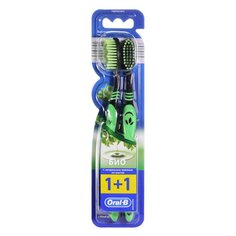 Зубная щетка Oral-B, Био, средней жесткости, 2 шт, 0051021043