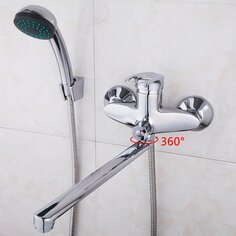 Смеситель для ванны, Frap, с картриджем, хром, F22004