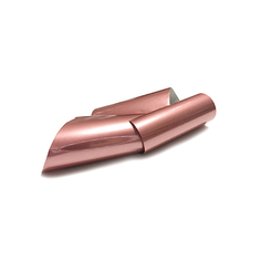 Набор, ruNail, Фольга для дизайна ногтей «Поталь», 4x100 см, розовое золото, 3 шт.