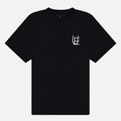 Мужская футболка uniform experiment Authentic Logo Wide, цвет чёрный, размер S
